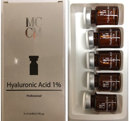 MCCM Hyaluronic Acid 1% Pro 5 x 5ml